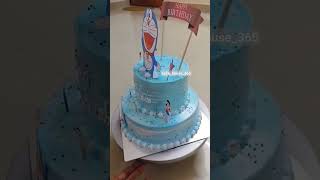 Doremon Theme cake #shorts #shortsviral #shortsfeed #cake #cakedesign #youtubeshorts