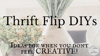 SPRING Thrift Flip Decor 🌸 • TIPS for Easy CREATIVITY • Home Decor Makeovers ❤️