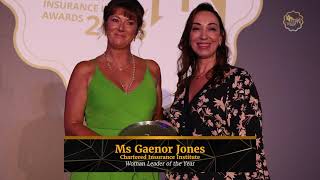 Woman Leader of the Year - Gaenor Jones, Chartered Insurance Institute