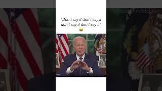 Biden Almost Says "Make America Great Again" 😂