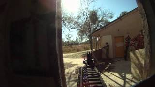 Combat City - CQB- KABOOM!!!!! - Airsoft CCTV 02-13-11