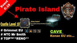 Throne Rush : Last Mission Pirate Island Castle Level 19 (Grimmet EU, NTC Mr Smith and TOP™**RENO**)