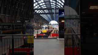 The miracle platform 2 at Kings Cross Railway station Londo  #train #railway #railwaystation #london