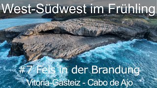 West-Südwest im Frühling #7-  Fels in der Brandung #spanien