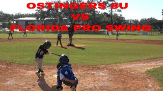 OSTINGERS 8U BASEBALL VS FLORIDA PRO SWING 8U AT WAR ON I 4