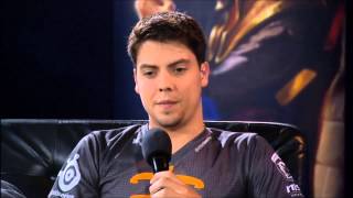 League of Legends World Championships - Interview with fnc xPeke