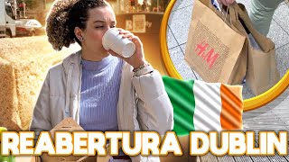 VLOG: REABERTURA DO COMÉRCIO EM DUBLIN | Compras e Salão de Beleza | Vida na Irlanda