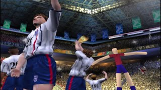 FIFA World Cup 2002 Final - Spain VS England - Gameplay