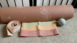 Blogilates beginner set unboxing 💜