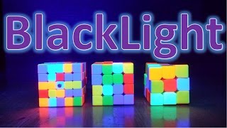 BlackLight Rubik's Cubes