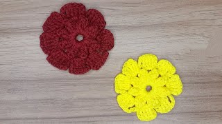 How to Crochet: Crochet Popcorn Stitch | Easy Crochet Flowers