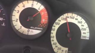 leon cupra 2.0 tfsi k04 stock 0-170 km/h