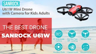 SANROCK U61W Drone UNBOXING | Drone with 720P HD Camera for Kids &  Adult | Beginner Drone