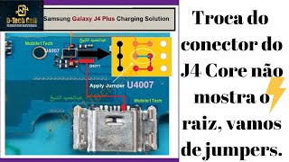 Troca do conector do J4 Core não mostra o raiz, vamos de jumpers.#jumper #conector #naocarrega