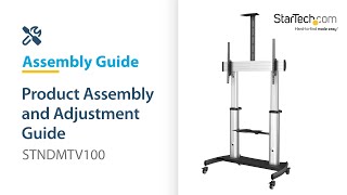 STNDMTV100 | Product Assembly and Adjustment Guide | StarTech.com