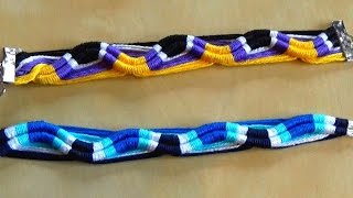 Tuto : Bracelet Brésilien Péruvien facile (débutant)