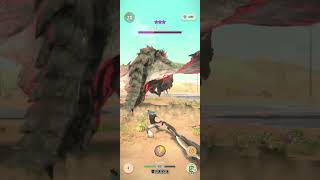 モンハンNow　星８リオレイア　麻痺チャアクで時間ギリギリ #monsterhunter #モンハンnow