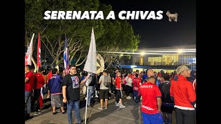 Serenata a Chivas previo al Clásico Nacional 🐐