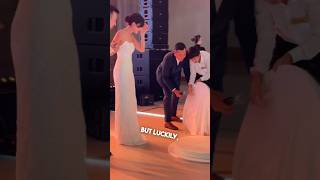 Waiter Drops a $6,000 Wedding Cake! 😳