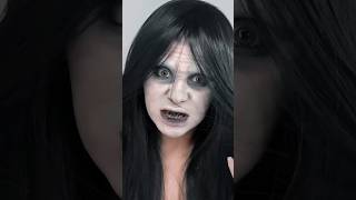 The Ring Halloween Tutorial 📺 #halloween #makeup #spooky #thering