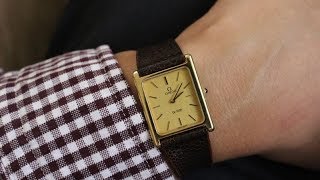 Vintage Omega De Ville Tank Watch Review