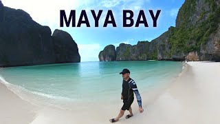 Phi Phi Island - The quietest you will ever see Maya Bay!