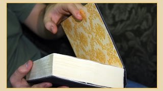 DIY Book Safe with Secret Compartment from a Hollowed Out Book