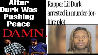 Lil Durk Was Pushing Peace Now Arrested By Feds For Quando Rondo Cousin