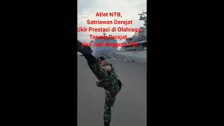 Atlet Tarung Derajat NTB, Kini Sudah Jadi Anggota TNI