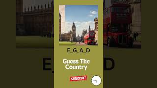 Guess The Country | If You Can | 😊 |  #quizzers #generalknowledge #facts#riddles  #trivia #gk