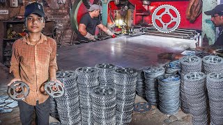 Motorcycle Sprockets Manufacturing Process | How Motorcycle Sprockets are Manufactured