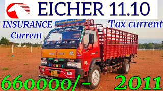 EICHER 11.10 Truck/ 2011 Model Sales in Tamil Nadu