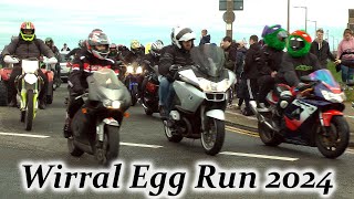 Riding in Solidarity: Thousands Begin Wirral Egg Run Tribute from New Brighton