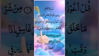 Sura Al-Falaq recitation by Egzon Ibrahimi #unfezzmyaccount #viralshorts #viralvideo #qurantelawat