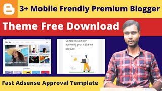 3+ Mobile Frendly Premium Blogger Theme Free Download | Fast Adsense Approval