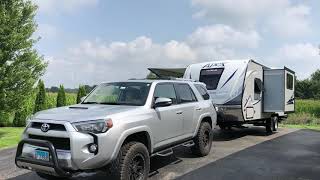 Toyota 4Runner Towing Travel Trailer