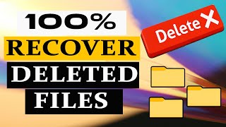 How To Recover Permanently Deleted Files from Windows PC for Free | 2023