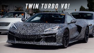 2025 Corvette ZR1 Acceleration & Exhaust Sounds Next To A Demon 170