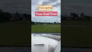 Landing at Davao International Airport