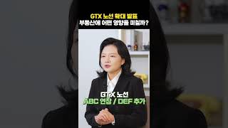 GTX 노선 확대 발표, 부동산에 어떤 영향을 미칠까?