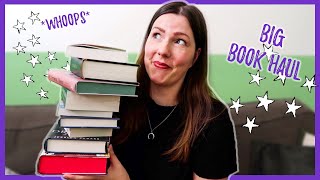 Large Book Haul 2020 | I bought a lot of books