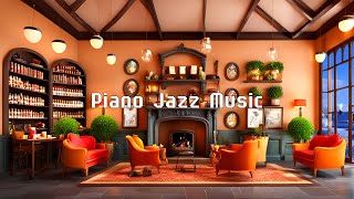 Smooth Jazz Instrumental at Cozy Coffee Shop ☕☕ Relaxing Background Music for Work, Study, Focus