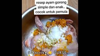 ide masak hari ini, bikin ayam goreng aja bund, begini resepnya 😍