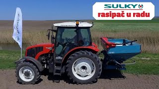 AGROTECH U RADU: ArmaTrac 854 LUX + Sulky rasipač