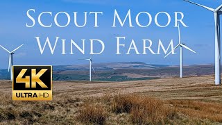 4k Scout Moor Wind Farm Greater Manchester