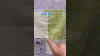 Quilt Seams #quilt #sewing #sewingprojects #shorts #seams #quiltblock #quiltingtips #quilting