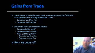 NEIU ECON Lecture Series 19 (Part 2): Comparative Advantage and Trade