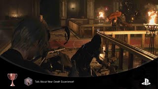 Resident Evil 4 Remake Trophy Talk About Near-Death Experience