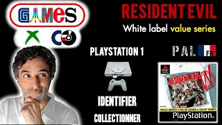 Collectionner / Trouver le jeu Resident Evil édition white label - Value series  sur PS1