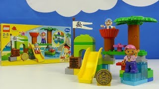 Строим из Lego Duplo, LEGO DUPLO 10513 Never Land Hideout – Лего Дупло 10513 Штаб пиратов Нетландии